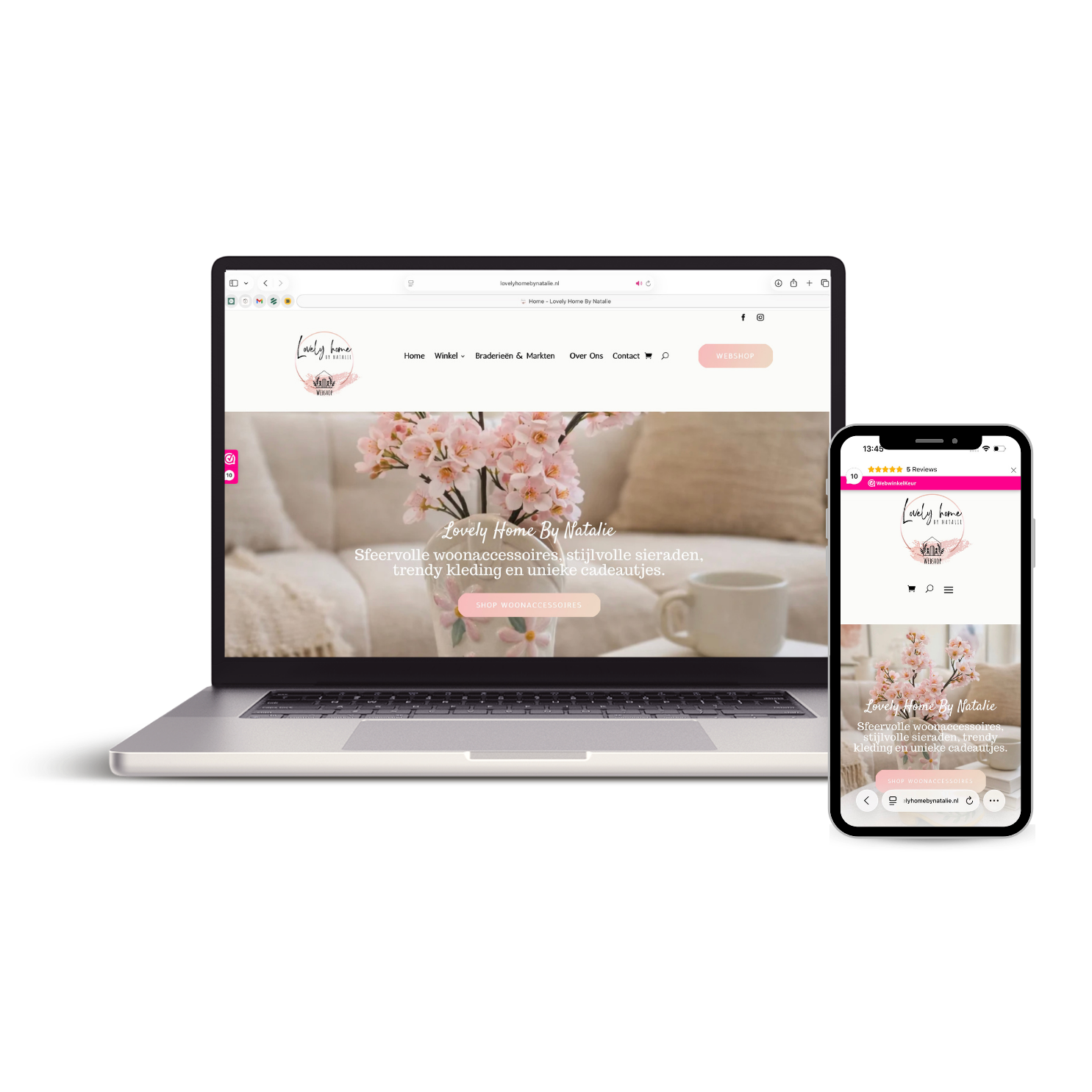 webshop lovelyhomebynatalie webdesign webshop lovelyhomebynatalie webdesign
